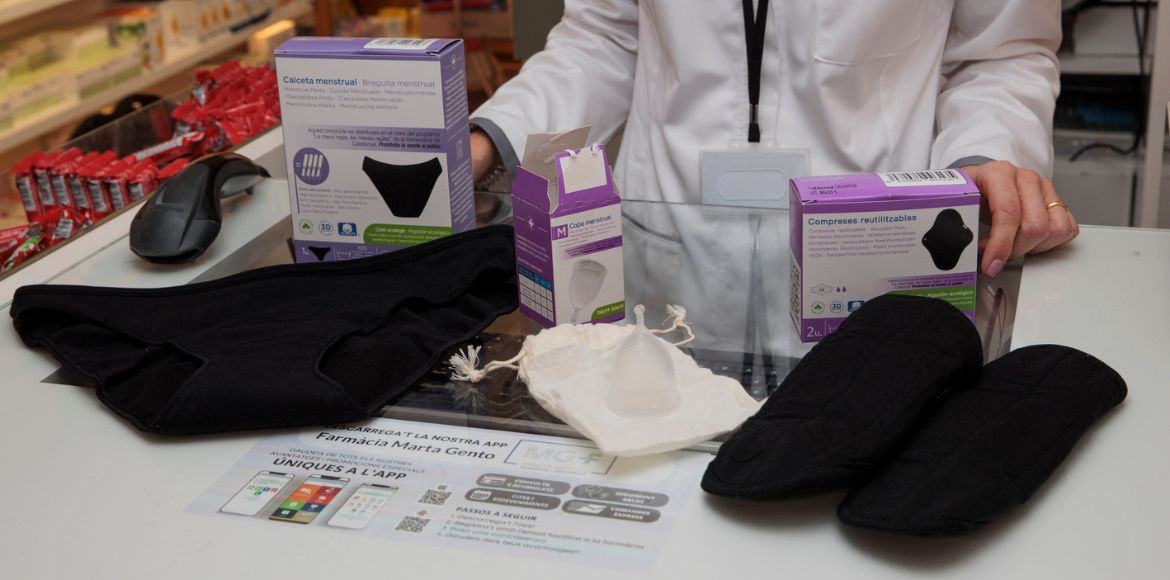 Las farmacias dispensan 22.500 productos menstruales reutilizables al día desde el lanzamiento de 