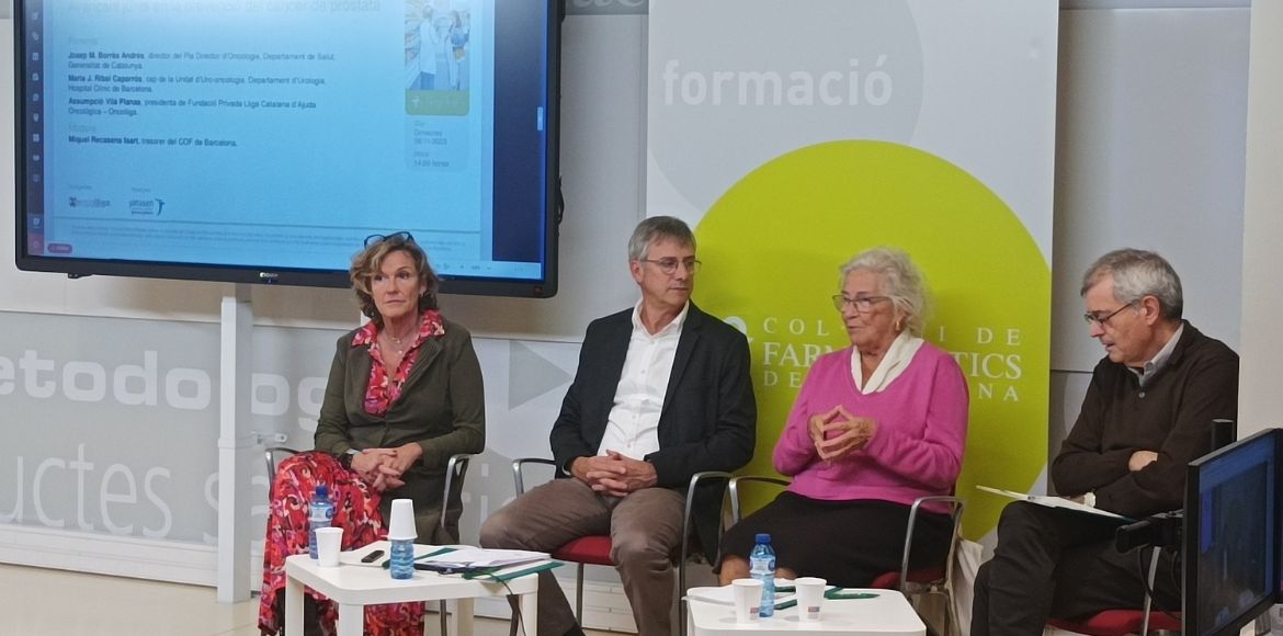 La prevenció del càncer de pròstata va centrar la darrera tertúlia d’actualitat al COFB