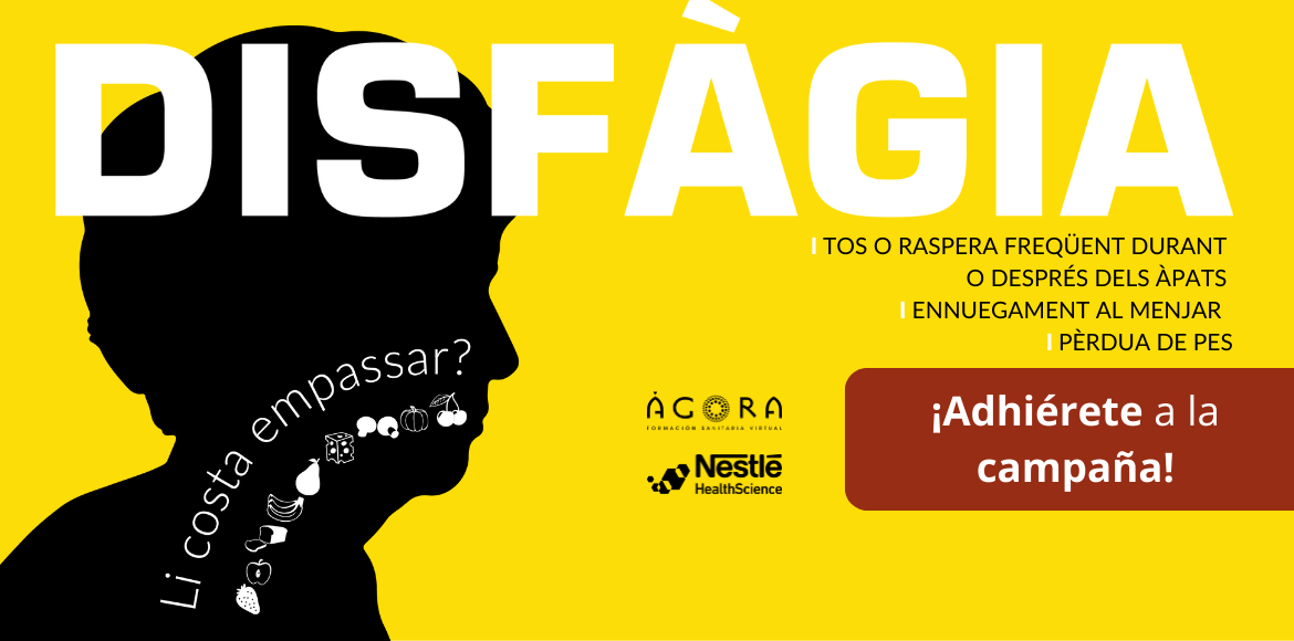 Ágora Sanitaria y Nestlé Health Science impulsan una campaña de sensibilización, detección y acompañamiento de personas que viven con disfagia