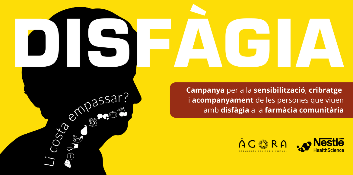Més de 500 farmàcies contribuiran a sensibilitzar, cribrar i acompanyar a persones que viuen amb disfàgia