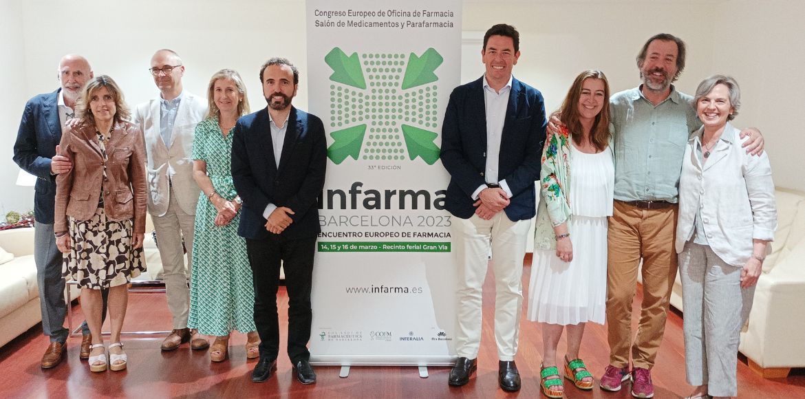 En marxa Infarma Barcelona 2023. Se celebra la primera reunió del Comitè Organitzador d'aquesta Trobada Europea de Farmàcia, que tindrà lloc el 15, 16 i 17 de març a Fira Barcelona