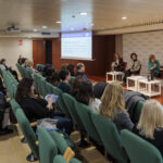 D'esquerra a dreta: Núria Bosch, Mª Antònia Mangues, Mercè Barau i Blanca Coll-Vinent.