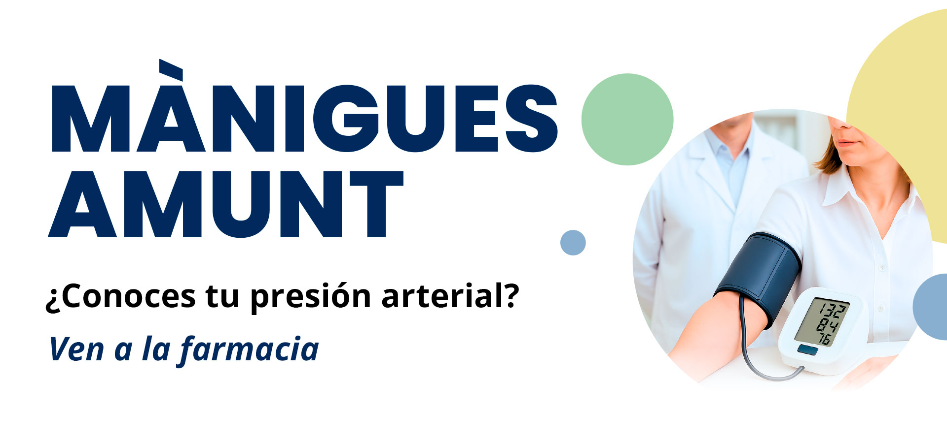 Les farmàcies catalanes impulsen una campanya per detectar la hipertensió en la població, principal factor de risc cardiovascular