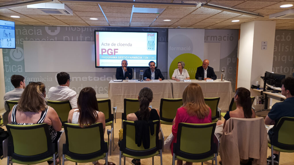 El COFB clausura la 18a edició del Programa Gestió Farmàcia (PGF) i obre inscripcions per a la següent, en format híbrid