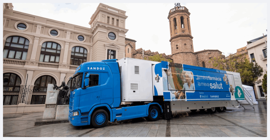 La unitat mòbil de “La meva farmàcia, la meva salut” realitza més de 500 proves als veïns de Sabadell
