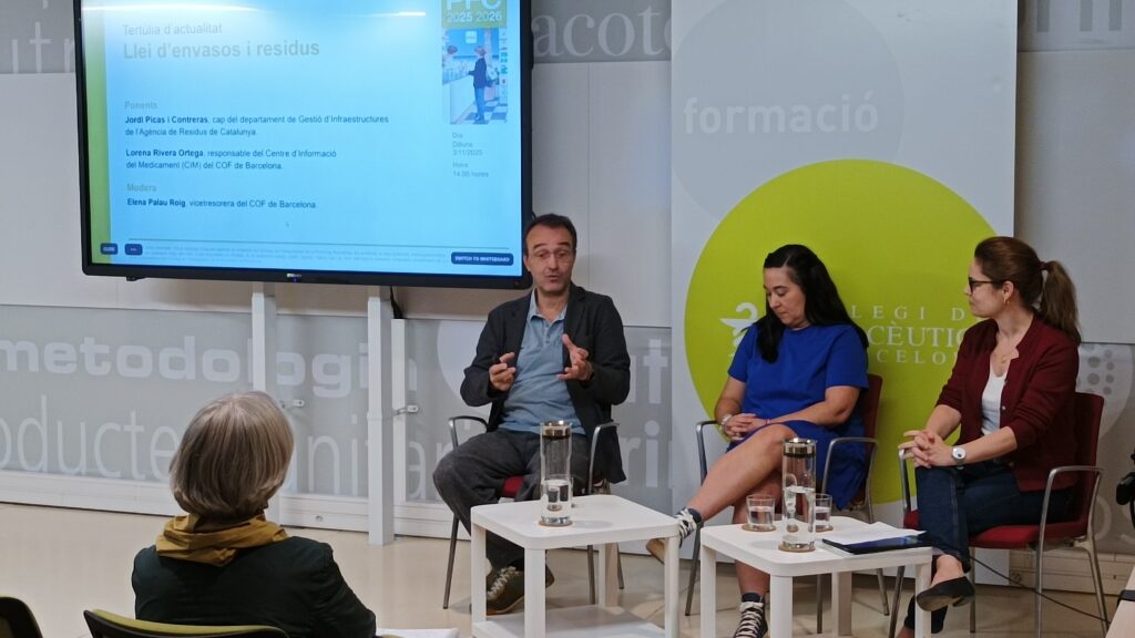 Jordi Picas va descriure l'evolució de les lleis de Residus a nivell europeu, espanyol i català.