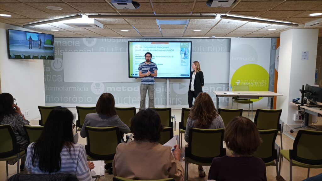 David Conde, vocal d'hospitals del COFB, ha coordinat la formació.