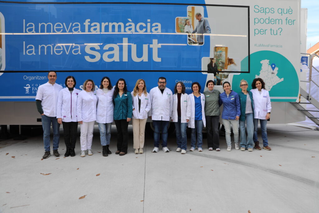 La campanya “La meva farmàcia, la meva salut” fa més de 470 proves de salut en la seva darrera parada a Vic