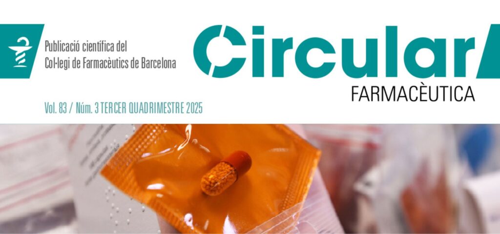 Circular farmacèutica: Ja disponible l’edició del tercer quadrimestre de 2025