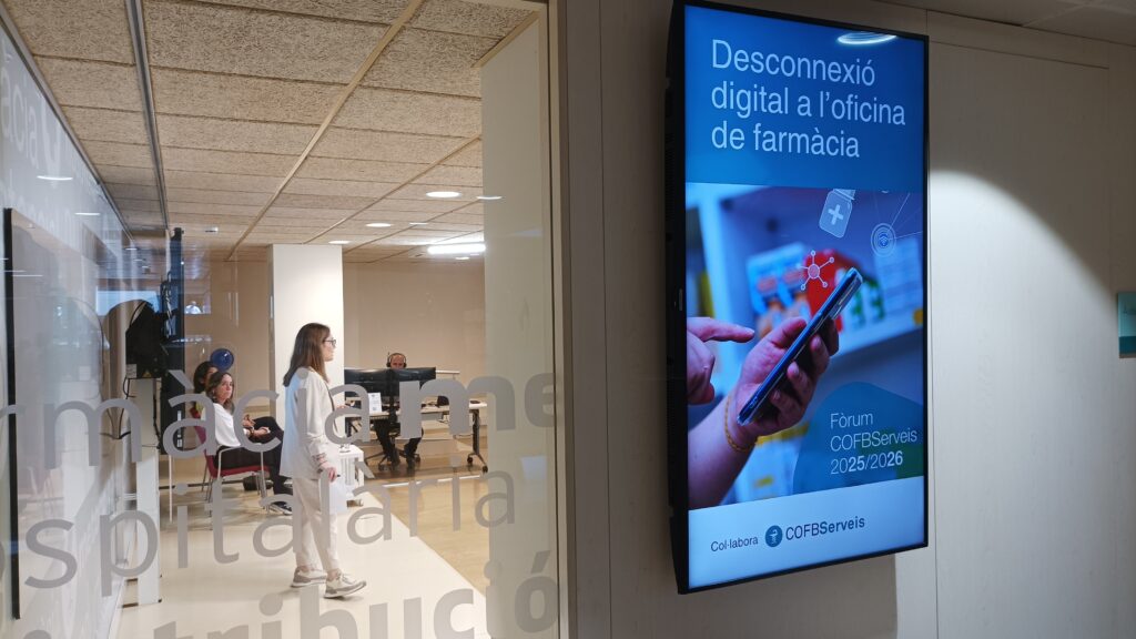 Un nou Fòrum COFBServeis aborda la desconnexió digital a l’oficina de farmàcia
