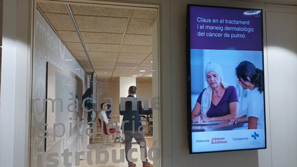 Claus en el tractament i el maneig dermatològic del càncer de pulmó. Nova formació al COFB