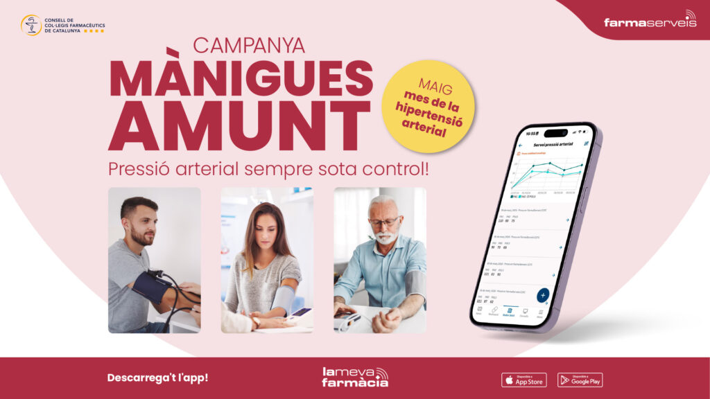 Imatge de la campanya "Mànigues amunt".