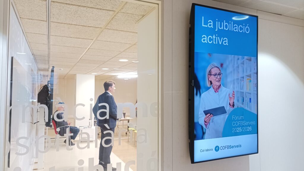 Agustí Ortega en un moment de la seva presentació.